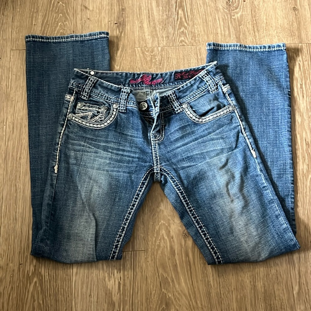 Rock and Roll Cowgirl Jeans, Size 26x32, Bootcut